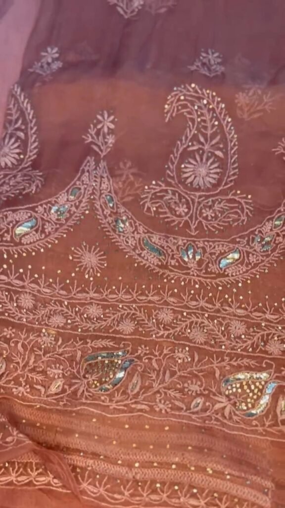 Peach Color Dress